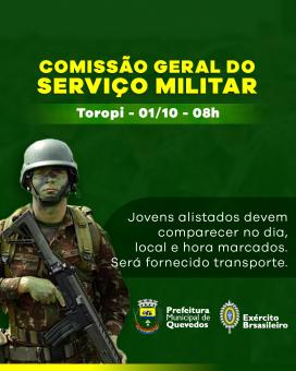Comissão Geral do Serviço Militar - 2025