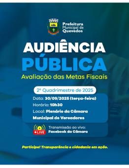 AUDIÊNCIA PÚBLICA
